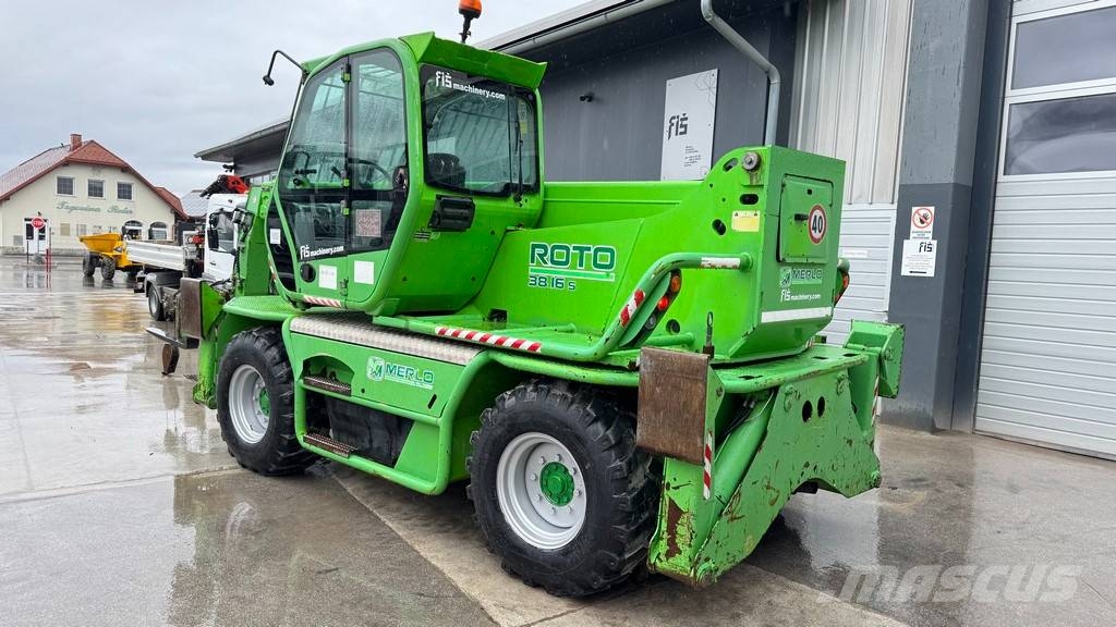Merlo ROTO 38.16S - 2008 YEAR - 7565 HOURS - BUCKET Carretillas telescópicas