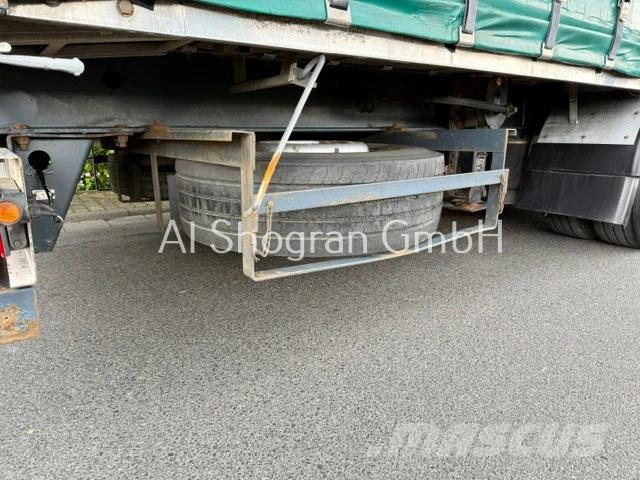 DAF XF 480 6x2/Standklima/Eu6/Komplettzug Priekabos su tentu
