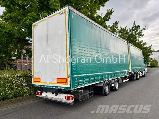 DAF XF 480 6x2/Standklima/Eu6/Komplettzug Priekabos su tentu
