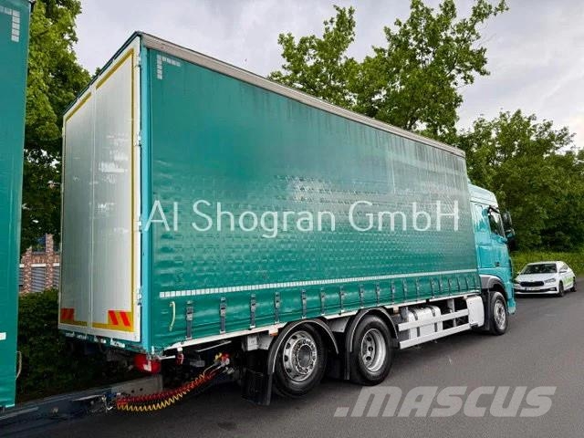 DAF XF 480 6x2/Standklima/Eu6/Komplettzug Priekabos su tentu