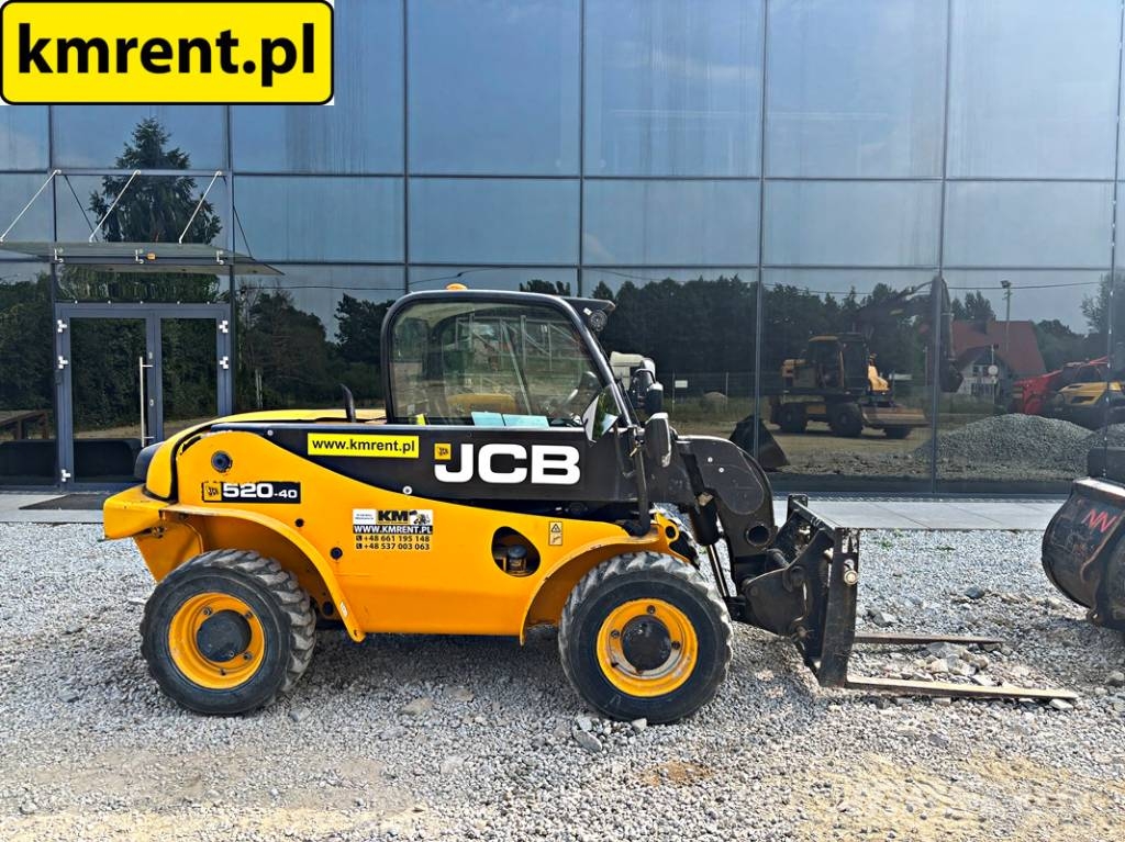 JCB 520-40 4WS ŁADOWARKA TELESKOPOWA 2020R | MANITOU M Ładowarki teleskopowe