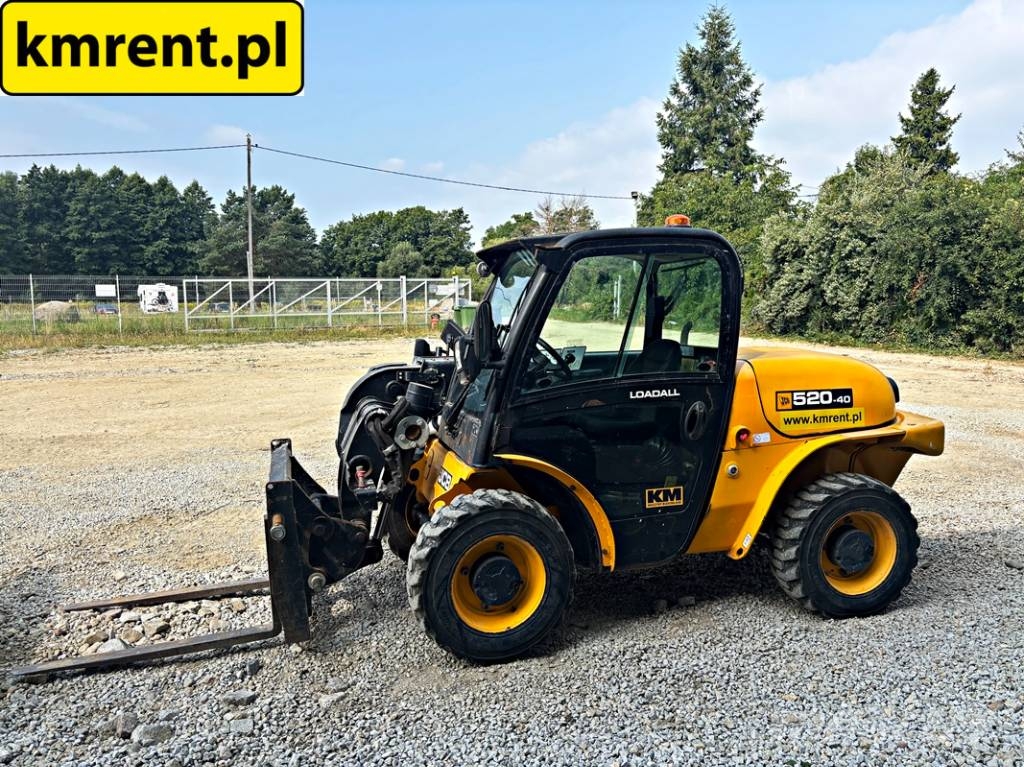 JCB 520-40 4WS ŁADOWARKA TELESKOPOWA 2020R | MANITOU M Ładowarki teleskopowe