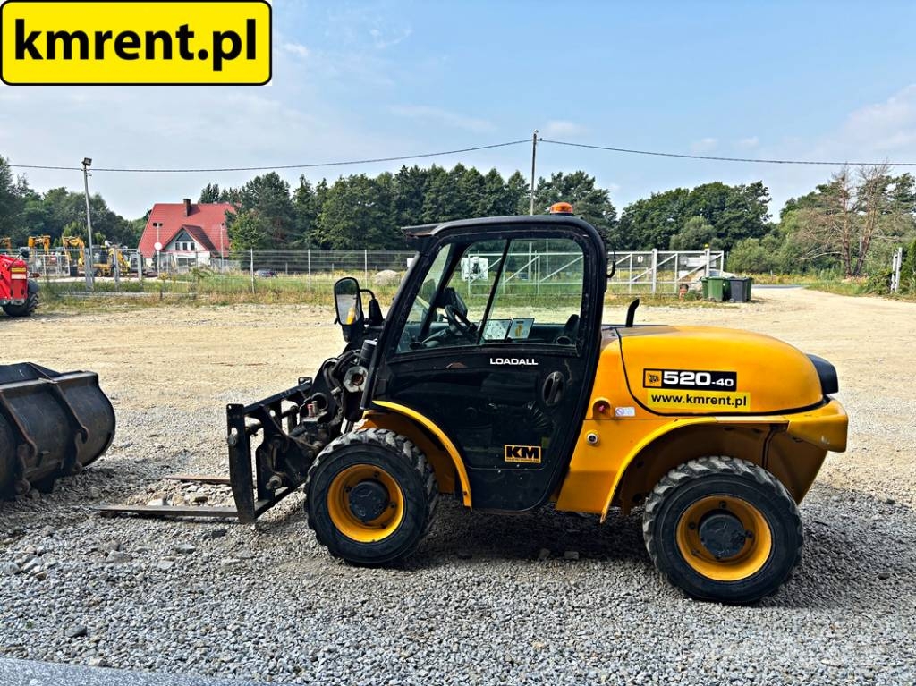 JCB 520-40 4WS ŁADOWARKA TELESKOPOWA 2020R | MANITOU M Ładowarki teleskopowe