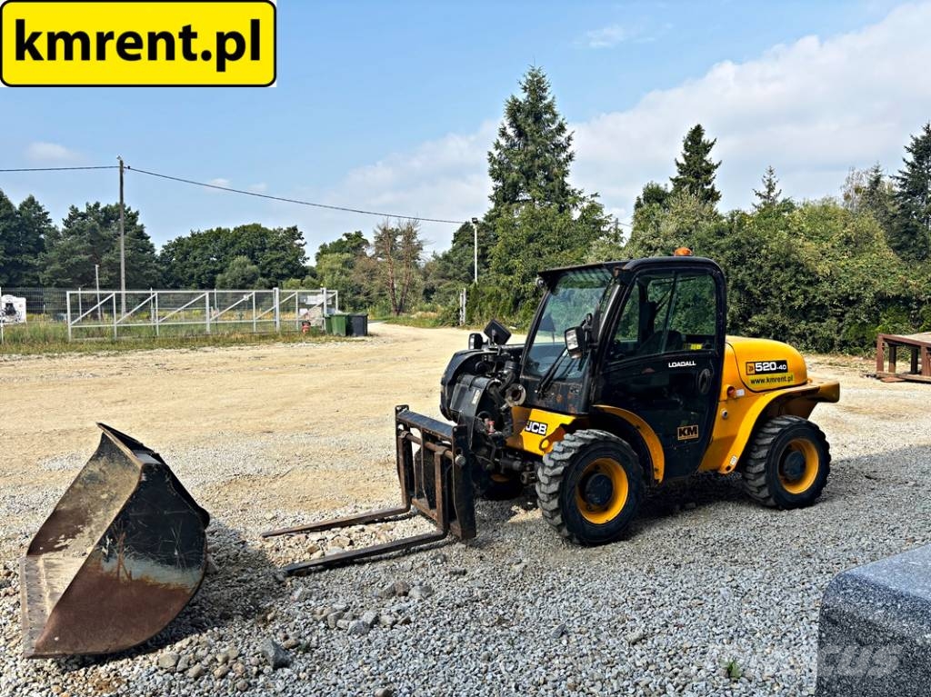 JCB 520-40 4WS ŁADOWARKA TELESKOPOWA 2020R | MANITOU M Ładowarki teleskopowe