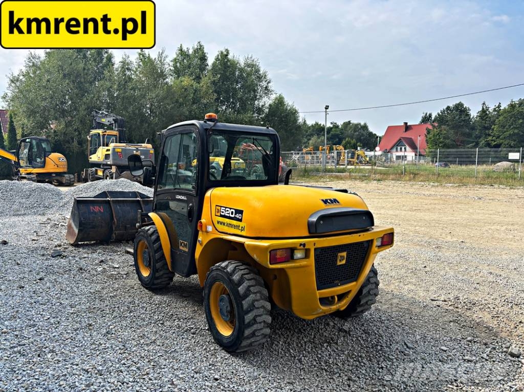 JCB 520-40 4WS ŁADOWARKA TELESKOPOWA 2020R | MANITOU M Ładowarki teleskopowe
