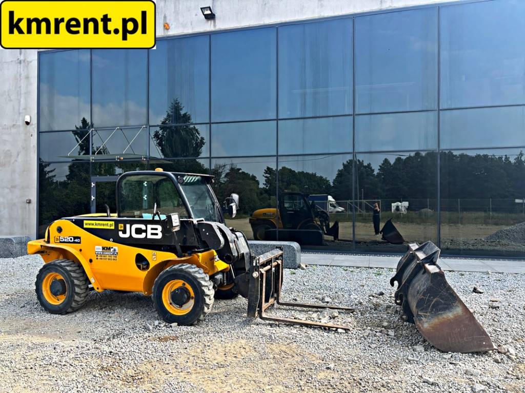 JCB 520-40 4WS ŁADOWARKA TELESKOPOWA 2020R | MANITOU M Ładowarki teleskopowe