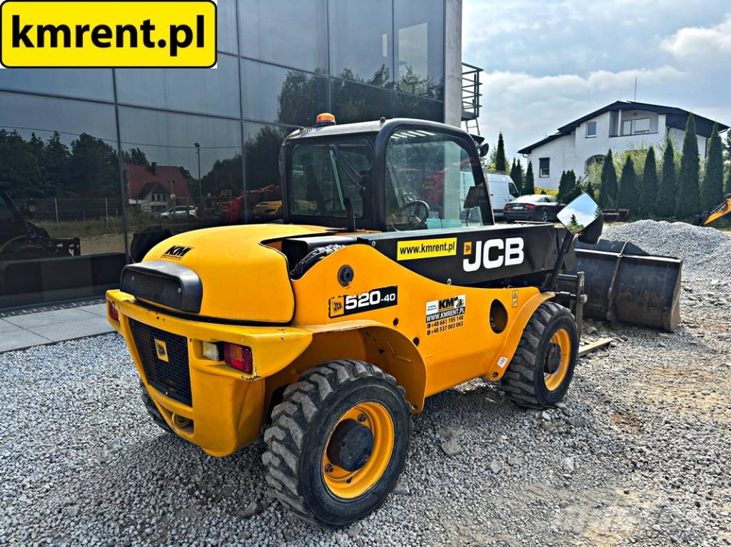JCB 520-40 4WS ŁADOWARKA TELESKOPOWA 2020R | MANITOU M Ładowarki teleskopowe