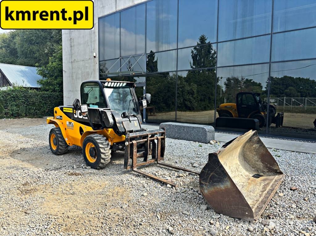 JCB 520-40 4WS ŁADOWARKA TELESKOPOWA 2020R | MANITOU M Ładowarki teleskopowe