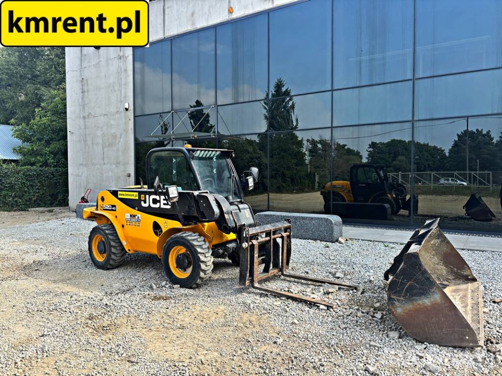 JCB 520-40 4WS ŁADOWARKA TELESKOPOWA 2020R | MANITOU M Ładowarki teleskopowe