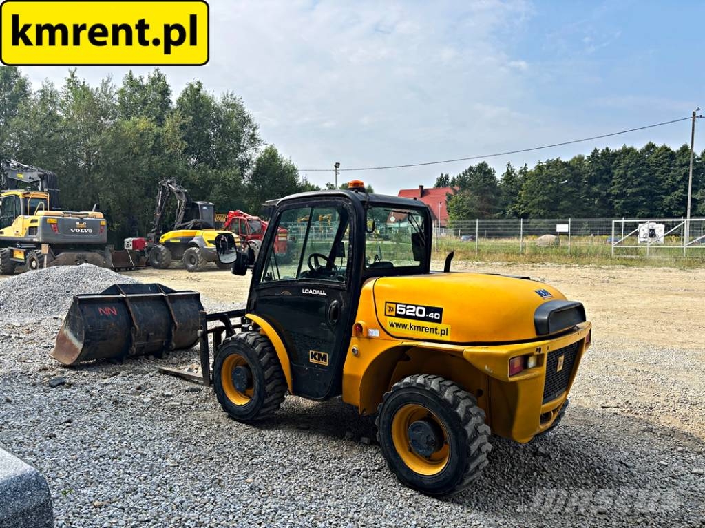 JCB 520-40 4WS ŁADOWARKA TELESKOPOWA 2020R | MANITOU M Ładowarki teleskopowe