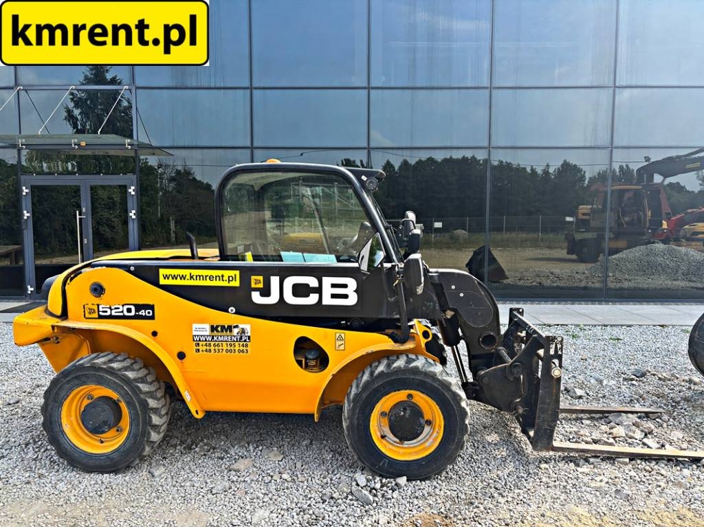 JCB 520-40 4WS ŁADOWARKA TELESKOPOWA 2020R | MANITOU M Ładowarki teleskopowe