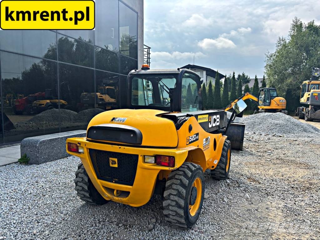 JCB 520-40 4WS ŁADOWARKA TELESKOPOWA 2020R | MANITOU M Ładowarki teleskopowe