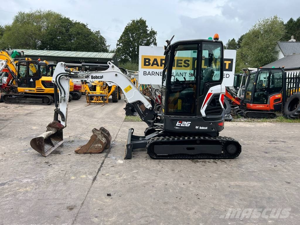Bobcat E 26 Mini kotrók < 7t