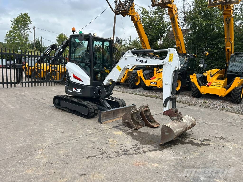 Bobcat E 26 Mini kotrók < 7t