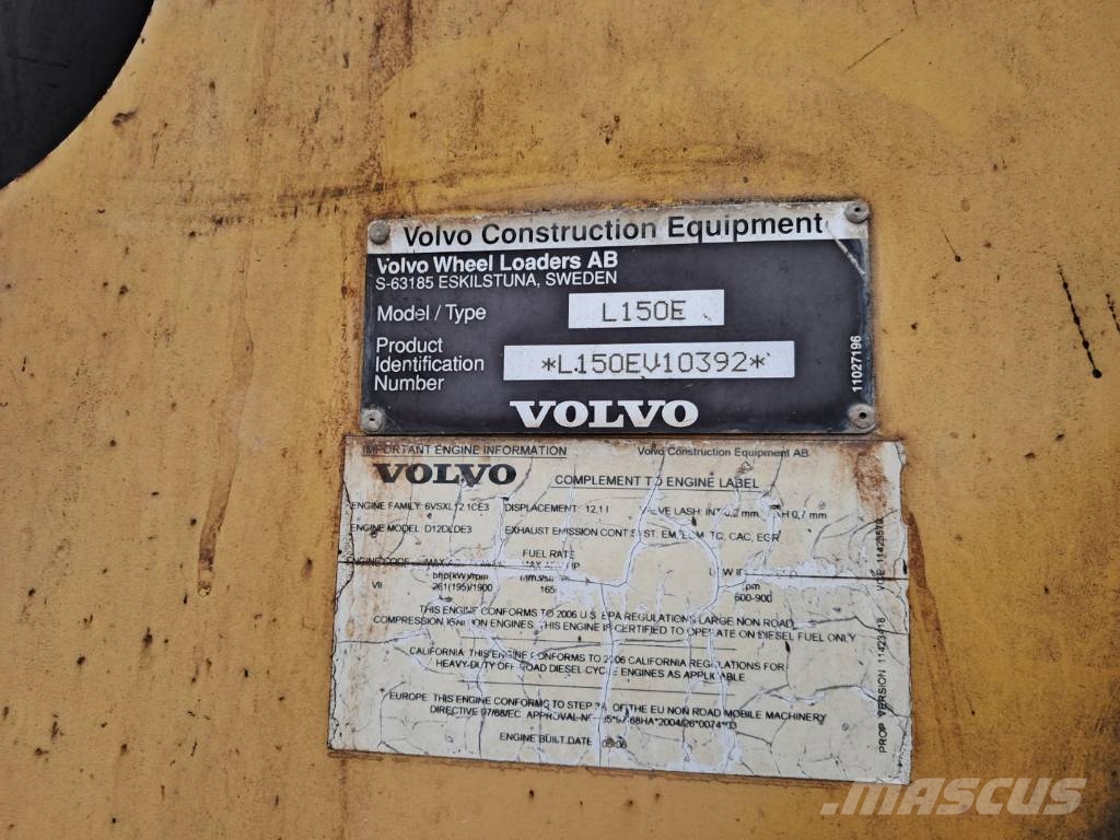 Volvo L 150 E ホイールローダー・タイヤショベル
