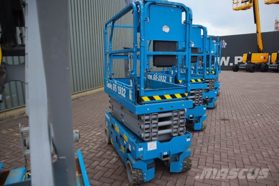 Genie GS1932 E-Drive Several In Stock, 8m Working Height Scheren-Arbeitsbühnen