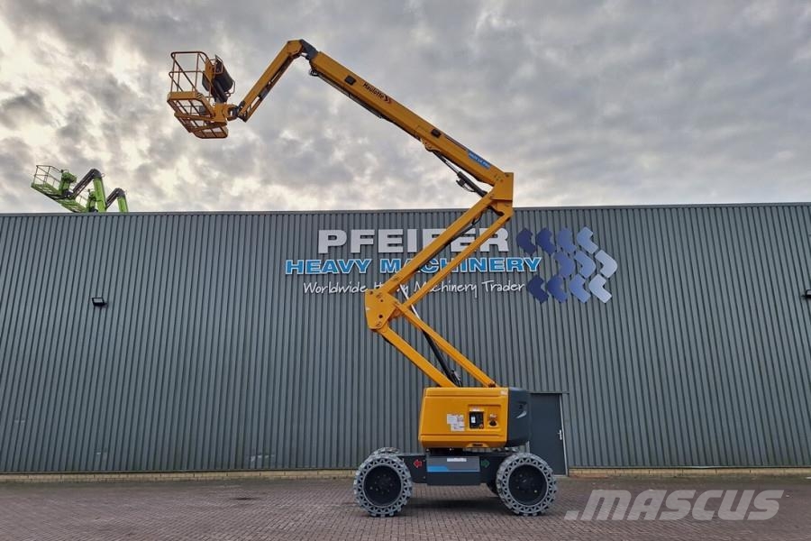 Haulotte HA20LEPRO Valid Inspection, Hybrid, 4x4x4 Drive, 2 ブームリフト　屈伸型