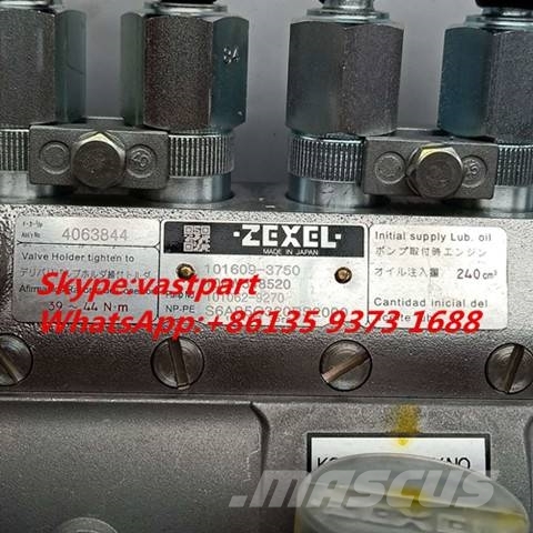 Komatsu 6D102 engine fuel pump 4063844 4063845 엔진