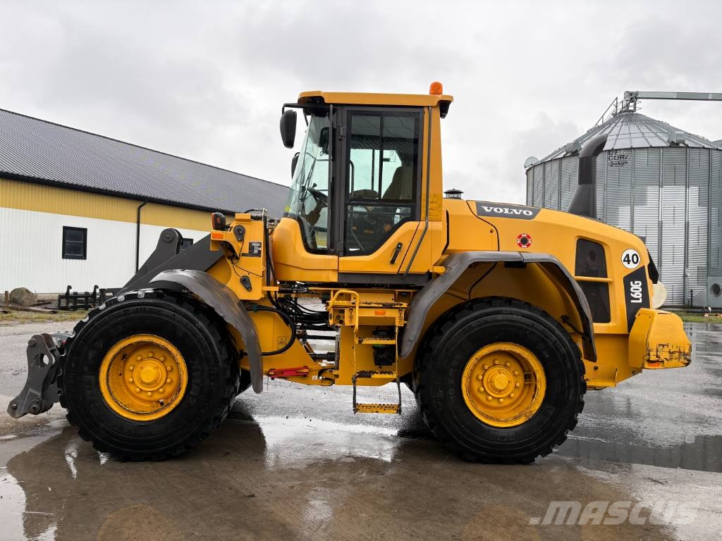Volvo L60G lastmaskin, låga timmar, spakstyrning Hjullastare