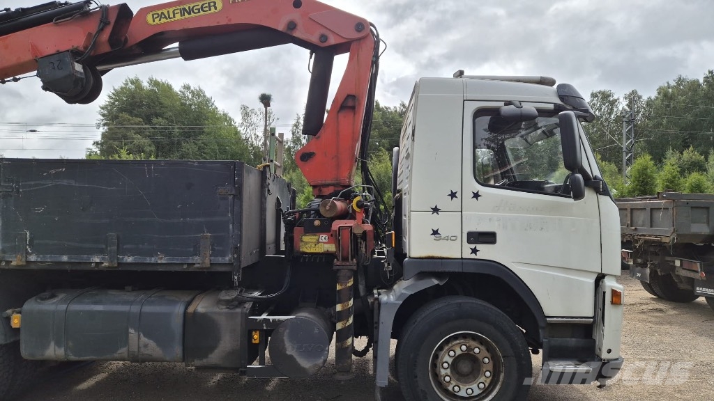 Volvo FM 9 340 شاحنات مسطحة/مفصلية الجوانب