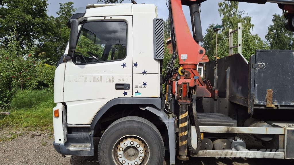 Volvo FM 9 340 شاحنات مسطحة/مفصلية الجوانب