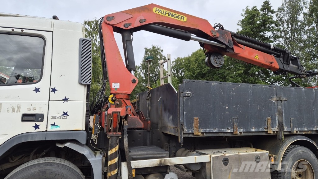 Volvo FM 9 340 شاحنات مسطحة/مفصلية الجوانب