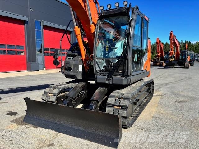 Hitachi ZX 135US-7 Stage V/ Rototilt+Pihdit,Rasvari Ym 履带挖掘机