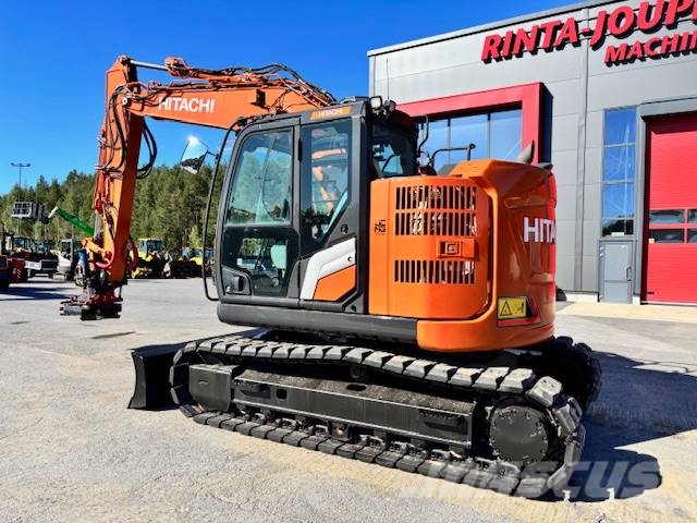 Hitachi ZX 135US-7 Stage V/ Rototilt+Pihdit,Rasvari Ym 履带挖掘机