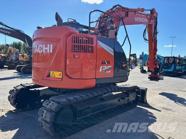 Hitachi ZX 135US-7 Stage V/ Rototilt+Pihdit,Rasvari Ym 履带挖掘机