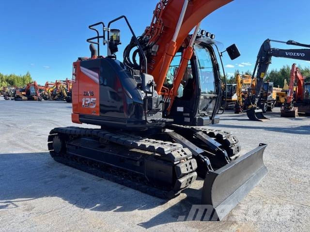 Hitachi ZX 135US-7 Stage V/ Rototilt+Pihdit,Rasvari Ym 履带挖掘机