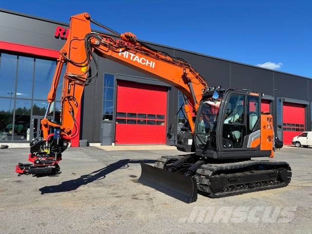 Hitachi ZX 135US-7 Stage V/ Rototilt+Pihdit,Rasvari Ym 履带挖掘机