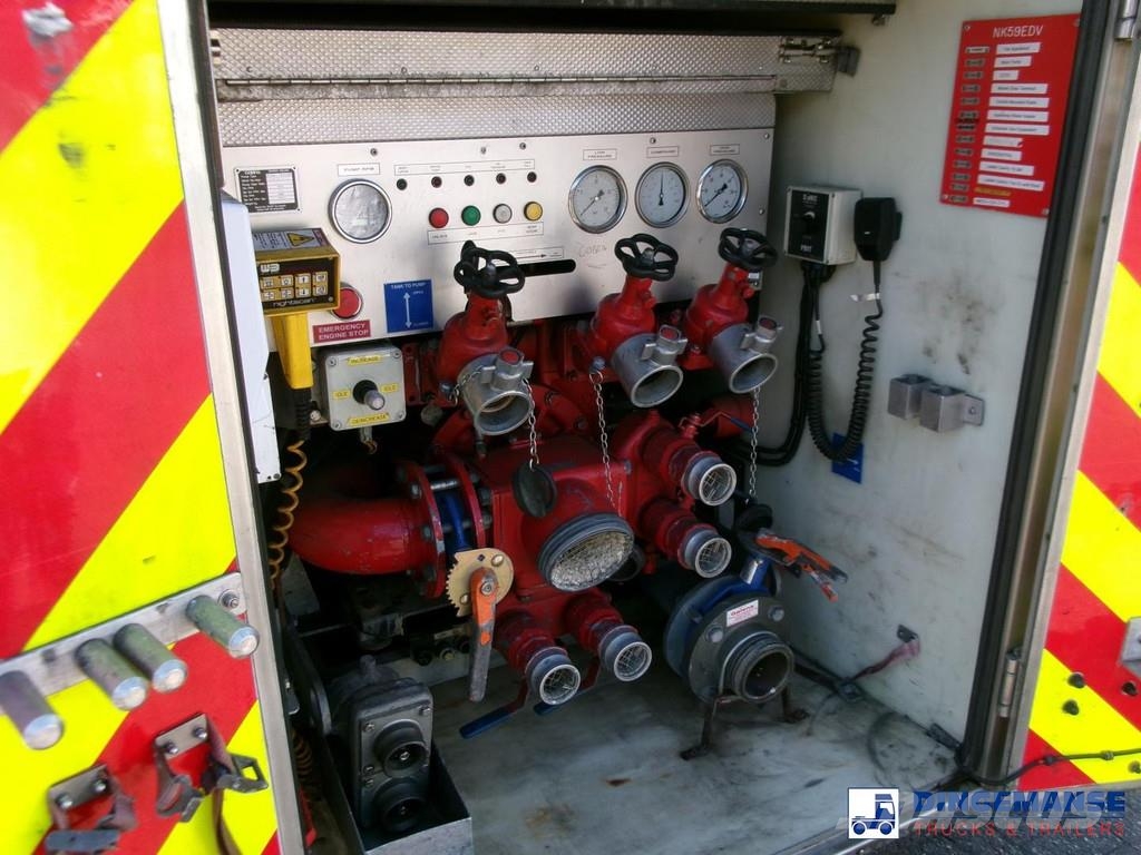 Volvo FL280 4X2 RHD crewcab fire engine + pump & waterta 消防车