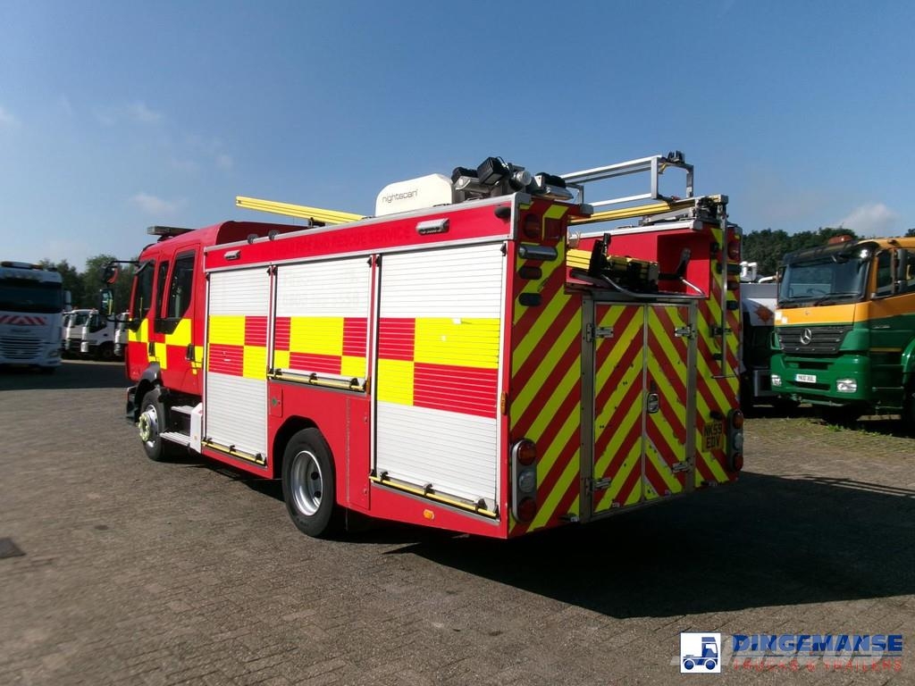 Volvo FL280 4X2 RHD crewcab fire engine + pump & waterta 消防车