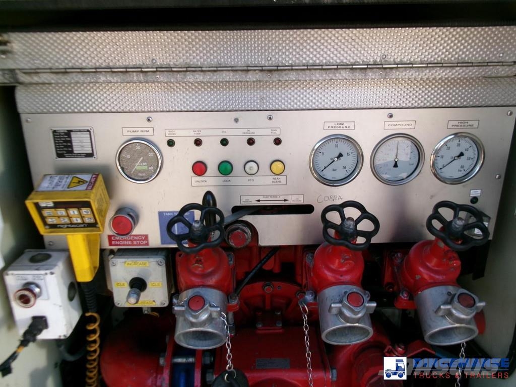 Volvo FL280 4X2 RHD crewcab fire engine + pump & waterta 消防车