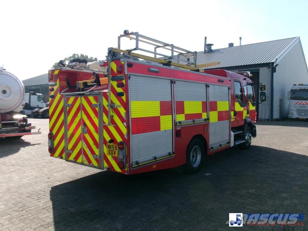 Volvo FL280 4X2 RHD crewcab fire engine + pump & waterta 消防车