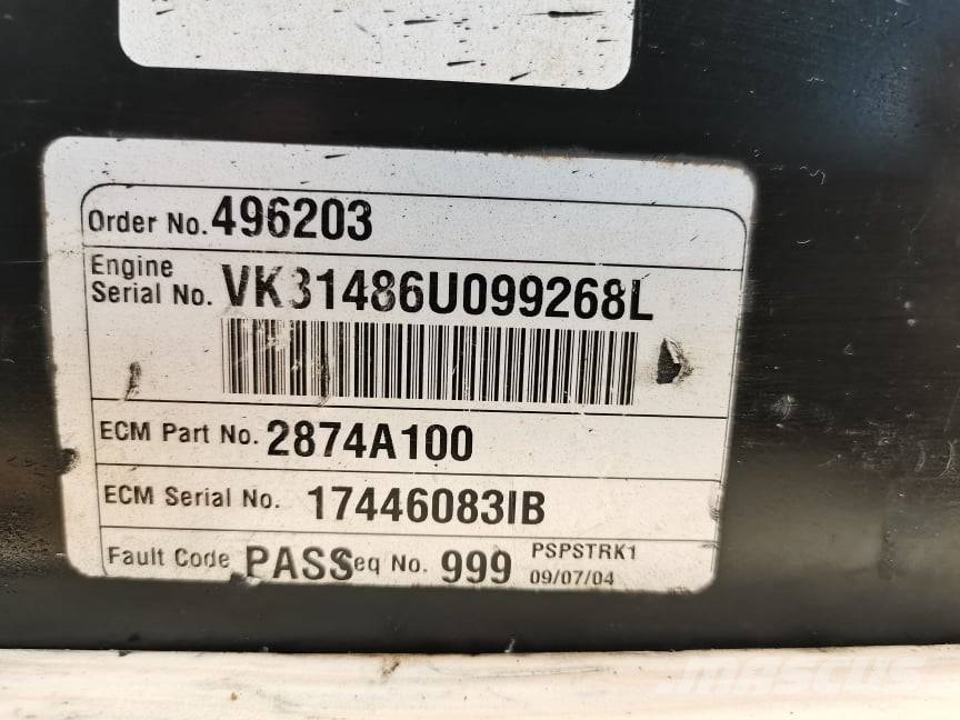 CAT TH 337 2874A100 motor controller CAT 3054} Eletrônica
