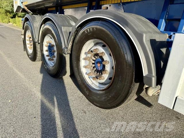 MOL Thermo /Stahl Alu/Liftachse/ 28 m³ Kippipuoliperävaunut