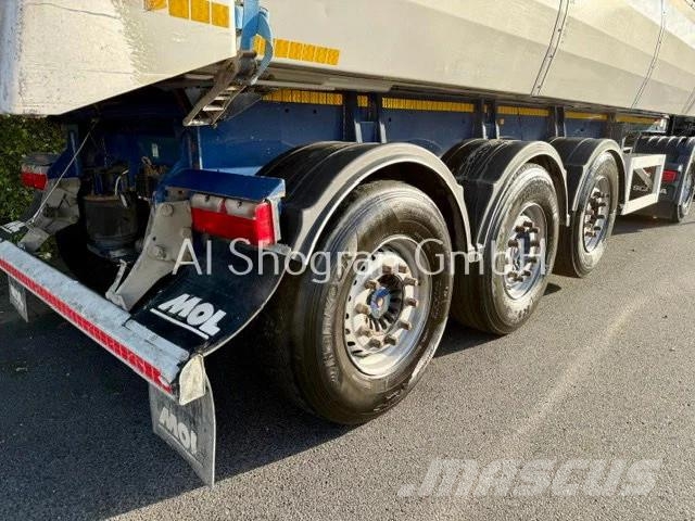 MOL Thermo /Stahl Alu/Liftachse/ 28 m³ Sklápacie návesy
