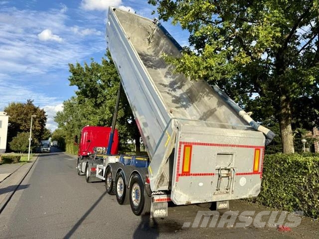 MOL Thermo /Stahl Alu/Liftachse/ 28 m³ Kippipuoliperävaunut