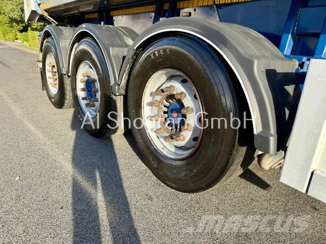 MOL Thermo /Stahl Alu/Liftachse/ 28 m³ Sklápacie návesy