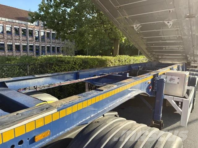 MOL Thermo /Stahl Alu/Liftachse/ 28 m³ Kippipuoliperävaunut