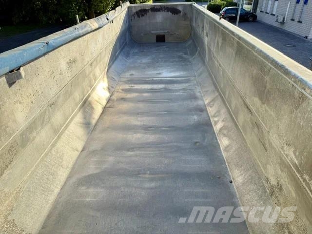 MOL Thermo /Stahl Alu/Liftachse/ 28 m³ Kippipuoliperävaunut