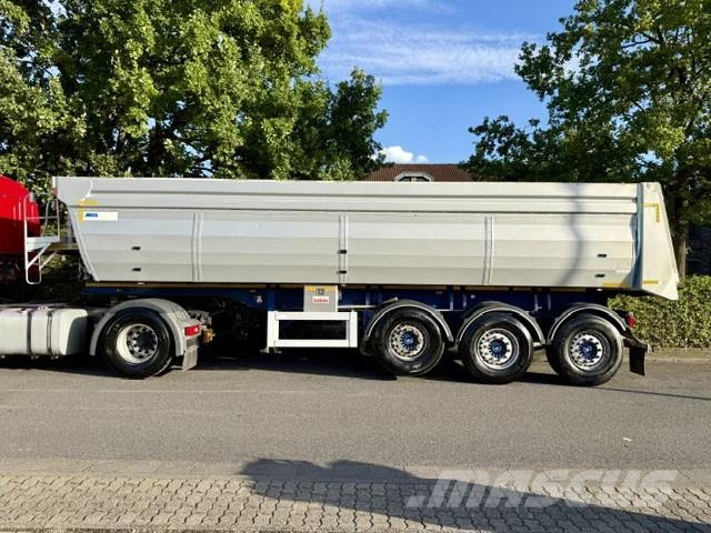 MOL Thermo /Stahl Alu/Liftachse/ 28 m³ Kippipuoliperävaunut