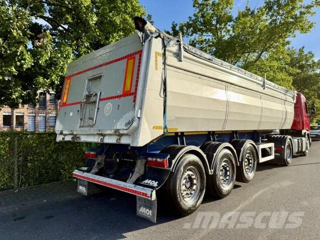 MOL Thermo /Stahl Alu/Liftachse/ 28 m³ Kippipuoliperävaunut