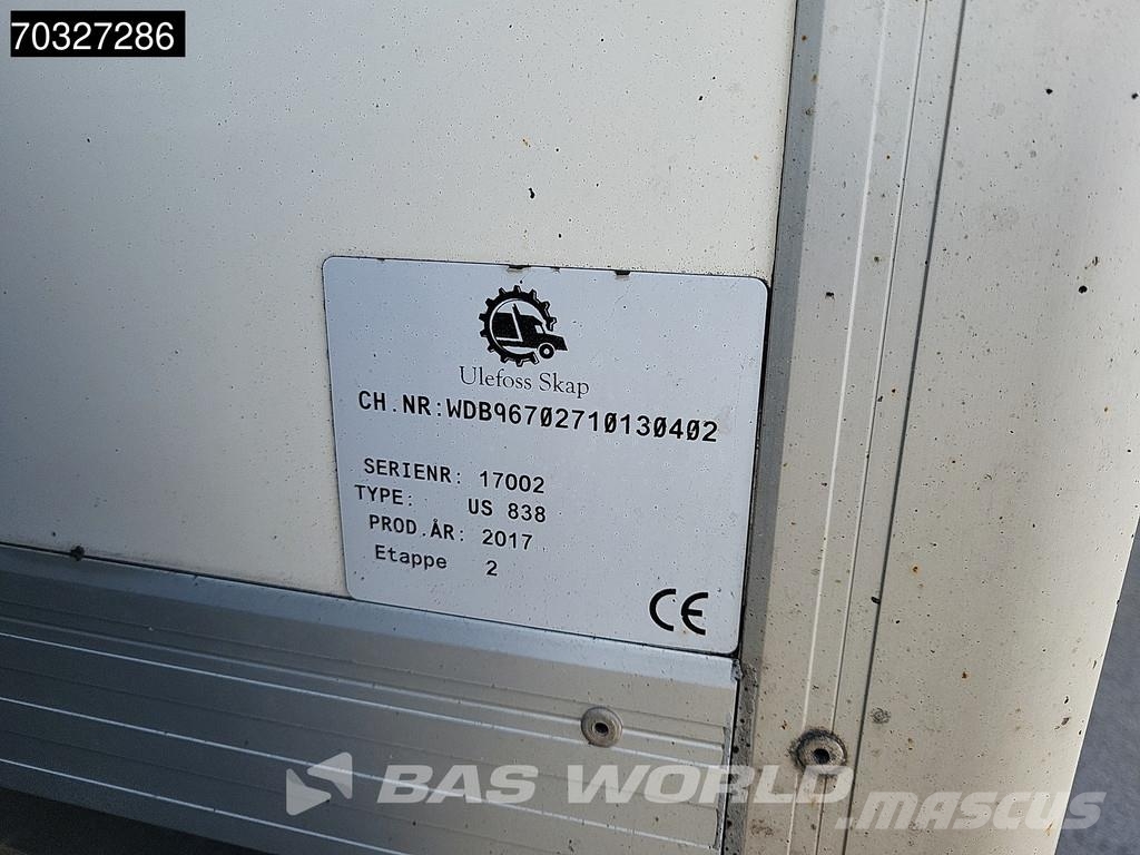 Mercedes-Benz Atego 1524 Atego 4X2 15tonner 6-cylinder 2000kg La ボックスボディー、ウイング、箱車