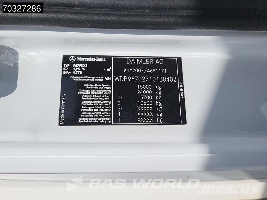 Mercedes-Benz Atego 1524 Atego 4X2 15tonner 6-cylinder 2000kg La ボックスボディー、ウイング、箱車