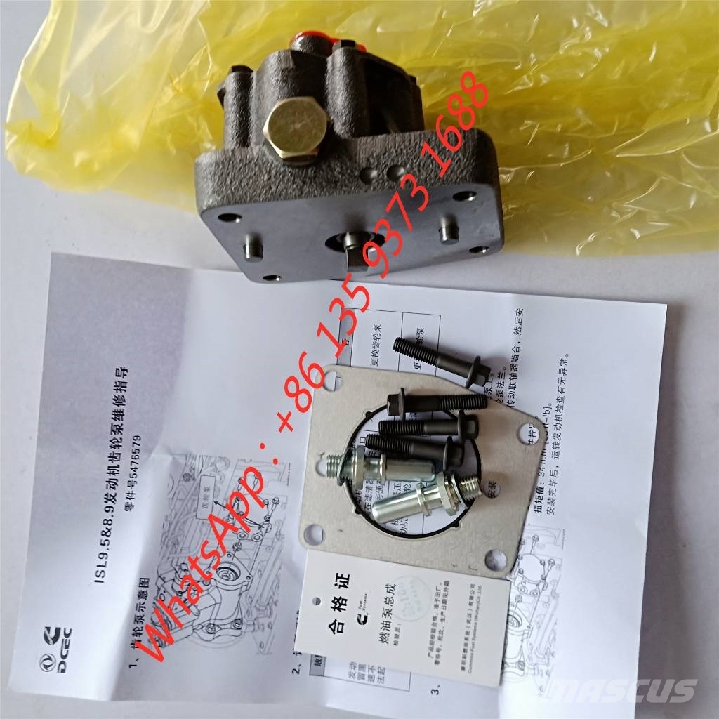 Cummins Fuel pump 3973228 Head 4088866 Gasket 4928725 Motorer