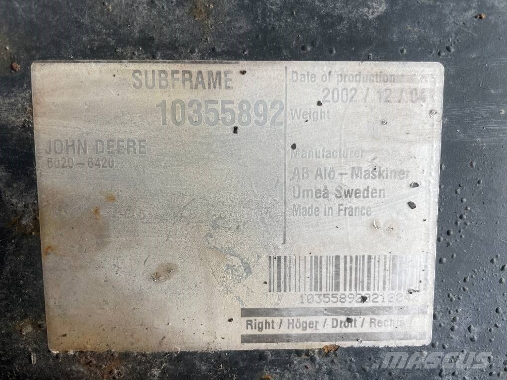 Lastarfste l Quicke till John Deere 6320-6430, Linkping, stergtlands  ln, Sweden - Used front loaders and diggers - Mascus