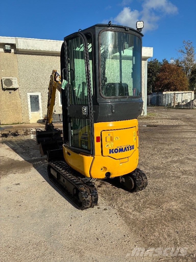 Komatsu PC 16 R-3HS Мини-экскаваторы