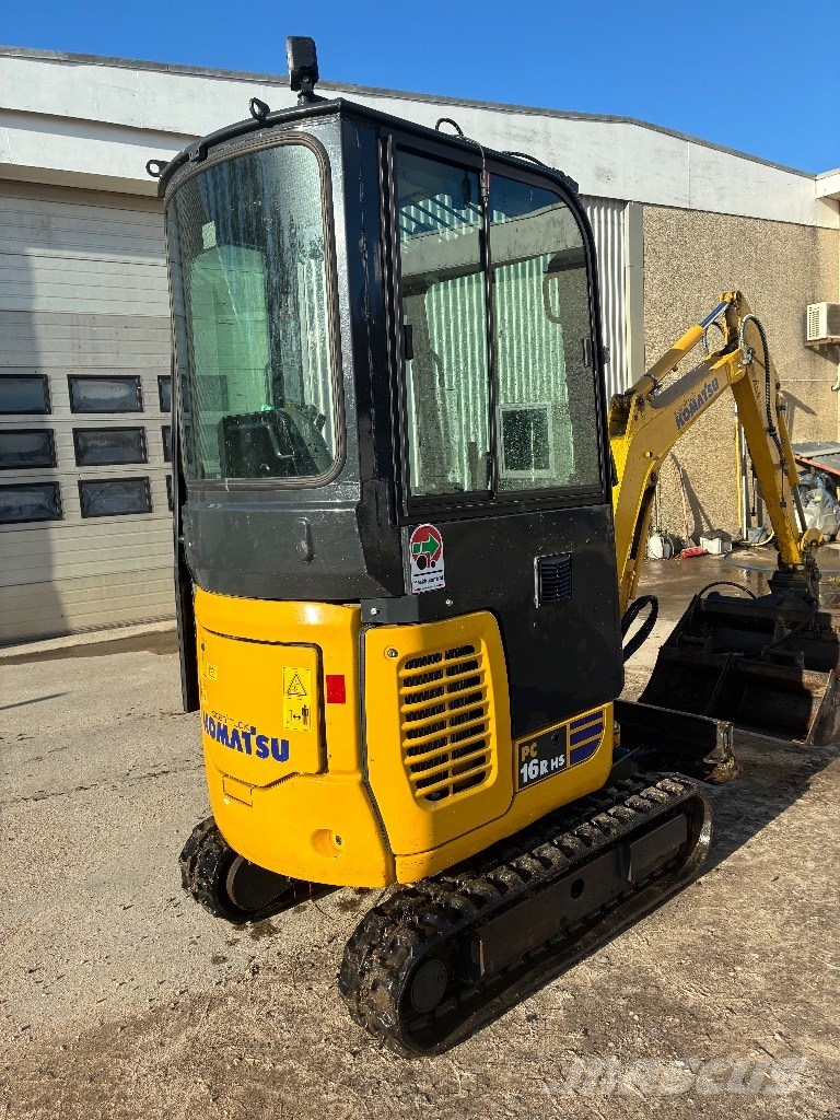 Komatsu PC 16 R-3HS Мини-экскаваторы